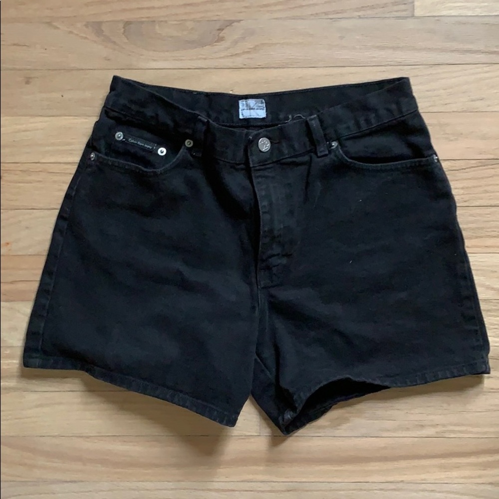 VINTAGE Calvin Klein Denim Shorts, size 10 tag